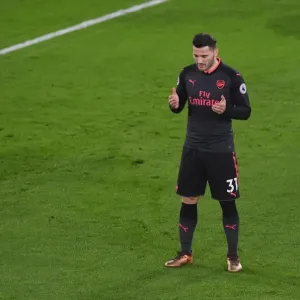 Sead Kolasinac Print, Crystal Palace vs Arsenal 2017 Sead Kolasinac Print, Crystal Palace vs Arsenal 2017