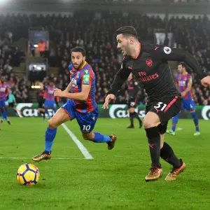 Sead Kolasinac vs Andros Townsend Print Sead Kolasinac vs Andros Townsend Print