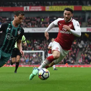 Season 2017-18 Prints: Arsenal v Southampton 2017-18