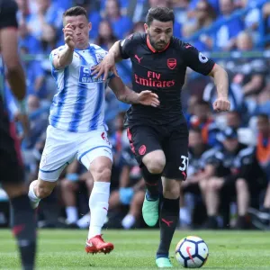 Sead Kolasinac vs. Jonathan Hogg: Intense Battle in Huddersfield Town vs. Arsenal Premier League Clash Sead Kolasinac vs. Jonathan Hogg: Intense Battle in Huddersfield Town vs. Arsenal Premier League Clash