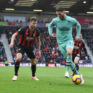 Sead Kolasinac vs. Simon Francis: Intense Battle in AFC Bournemouth vs. Arsenal FC Premier League Clash Sead Kolasinac vs. Simon Francis: Intense Battle in AFC Bournemouth vs. Arsenal FC Premier League Clash