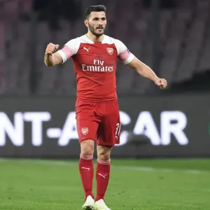 Sead Kolasinac's Celebration: Arsenal Secures Europa League Semifinals Spot Against Napoli