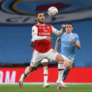 Sead Kolasinac's Showdown: Arsenal vs Manchester City FA Cup Semi-Final at Wembley Stadium