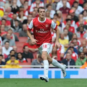 Sebastien Squillaci (Arsenal). Arsenal 4: 1 Blackburn Rovers, Barclays Premier League