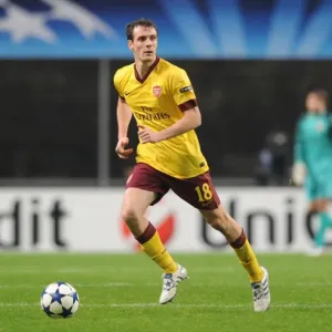 Sebastien Squillaci (Arsenal). SC Braga 2: 0 Arsenal, UEFA Champions League Sebastien Squillaci (Arsenal). SC Braga 2: 0 Arsenal, UEFA Champions League