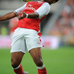 Serge Gnabry in Action: Arsenal vs RC Lens (2016)