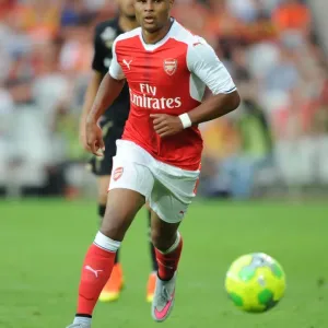Serge Gnabry in Action: Arsenal's Pre-Season Battle at Lens, 2016 Serge Gnabry in Action: Arsenal's Pre-Season Battle at Lens, 2016