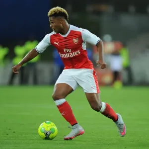Serge Gnabry in Action: Arsenal's Pre-Season Battle at Lens, 2016 Serge Gnabry in Action: Arsenal's Pre-Season Battle at Lens, 2016