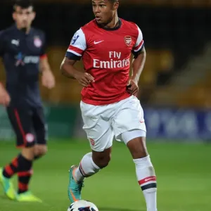 Serge Gnabry (Arsenal). Arsenal U19 0: 0 Olympiacos U19. NextGen Series Serge Gnabry (Arsenal). Arsenal U19 0: 0 Olympiacos U19. NextGen Series