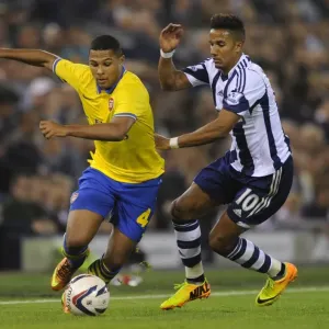 Serge Gnabry (Arsenal) Scott Sinclair (WBA). West Bromwich Albion 1: 1 Arsenal. 3 Serge Gnabry (Arsenal) Scott Sinclair (WBA). West Bromwich Albion 1: 1 Arsenal. 3
