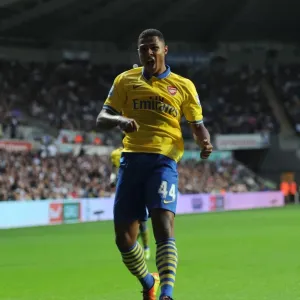Serge Gnabry Scores First Arsenal Goal: Swansea City vs. Arsenal (2013-14) Serge Gnabry Scores First Arsenal Goal: Swansea City vs. Arsenal (2013-14)
