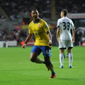 Serge Gnabry Scores First Arsenal Goal: Swansea City vs. Arsenal (2013-14) Serge Gnabry Scores First Arsenal Goal: Swansea City vs. Arsenal (2013-14)