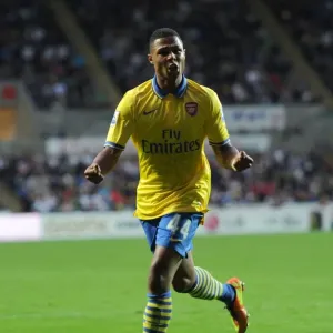 Serge Gnabry Scores First Arsenal Goal: Swansea City vs. Arsenal (2013-14) Serge Gnabry Scores First Arsenal Goal: Swansea City vs. Arsenal (2013-14)