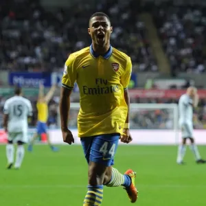 Serge Gnabry Scores First Arsenal Goal: Swansea City vs. Arsenal (2013-14) Serge Gnabry Scores First Arsenal Goal: Swansea City vs. Arsenal (2013-14)