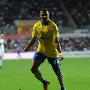 Serge Gnabry Scores First Arsenal Goal: Swansea City vs Arsenal, Premier League 2013-14 Serge Gnabry Scores First Arsenal Goal: Swansea City vs Arsenal, Premier League 2013-14