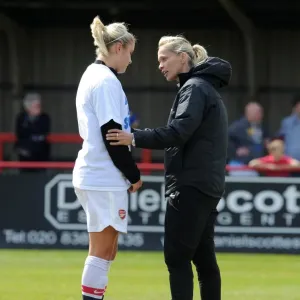 Shelley Kerr and Steph Houghton: Pre-Match Conversation between Arsenal Ladies FC and VfL Wolfsburg in UEFA Women's Champions League Semi-Final