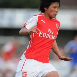Shinobu Ohno in Action: Chelsea Ladies vs. Arsenal Ladies WSL Match, 2014
