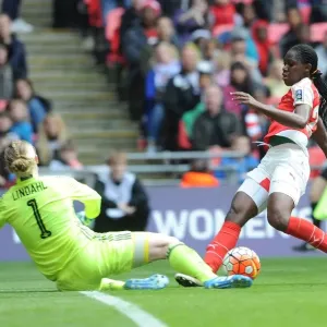 Showdown at Wembley: Oshoala vs. Lindahl - Arsenal vs. Chelsea FA Women's Cup Final Showdown at Wembley: Oshoala vs. Lindahl - Arsenal vs. Chelsea FA Women's Cup Final