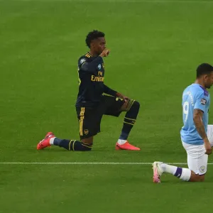 Silent Tribute: Manchester City vs. Arsenal - Premier League 2019-2020 Silent Tribute: Manchester City vs. Arsenal - Premier League 2019-2020