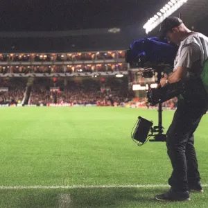 Sky Cameraman by the pitch. Arsenal 3: 0 Sparta Prague Sky Cameraman by the pitch. Arsenal 3: 0 Sparta Prague