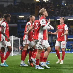 Smith Rowe Scores: Arsenal's Victory Moment at Chelsea (2021-22)