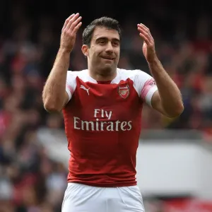 Sokratis in Action: Arsenal vs Brighton & Hove Albion, Premier League 2018-19