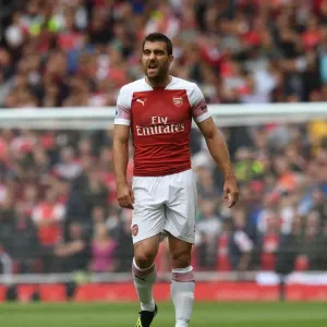 Sokratis in Action: Arsenal vs Manchester City, Premier League 2018-19