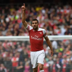 Sokratis in Action: Arsenal vs Manchester City, Premier League 2018-19
