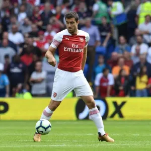 Sokratis in Action: Cardiff City vs Arsenal FC, Premier League 2018-19 Sokratis in Action: Cardiff City vs Arsenal FC, Premier League 2018-19