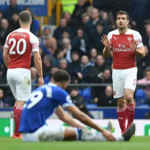 Sokratis in Action: Everton vs Arsenal, Premier League 2018-19 Sokratis in Action: Everton vs Arsenal, Premier League 2018-19