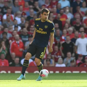 Sokratis of Arsenal Faces Off Against Liverpool FC in Premier League Clash Sokratis of Arsenal Faces Off Against Liverpool FC in Premier League Clash