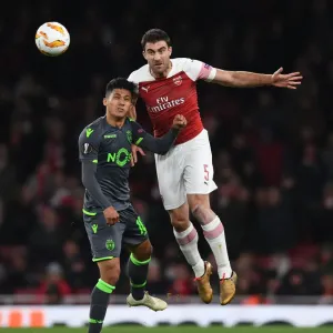 Sokratis vs Montero: A Head-to-Head Battle in Arsenal's Europa League Clash with Sporting CP Sokratis vs Montero: A Head-to-Head Battle in Arsenal's Europa League Clash with Sporting CP