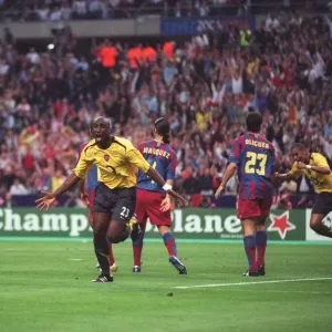 Classic Match Prints: Barcelona v Arsenal 2005-06