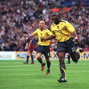 Sol Campbell and Freddie Ljungberg's Unforgettable Goal Celebration: Arsenal's Victory in the UEFA Champions League Final Against Barcelona (2006)