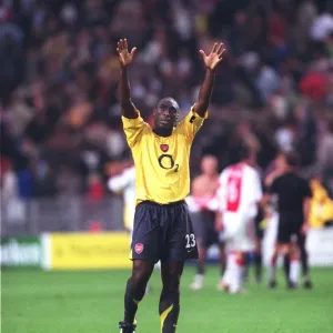 Sol Campbell's Triumph: Arsenal's 2-1 Victory Over Ajax in the UEFA Champions League, Amsterdam, 2005 Sol Campbell's Triumph: Arsenal's 2-1 Victory Over Ajax in the UEFA Champions League, Amsterdam, 2005