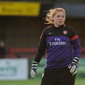 Sophie Harris (Arsenal). Arsenal Ladies 1: 1 Bristol Academy. Womens Super League