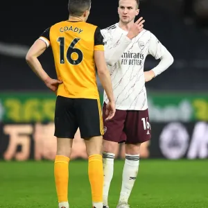 Sportsmanship in Rivalry: Holding and Coady's Heartfelt Moment after Wolverhampton vs Arsenal Sportsmanship in Rivalry: Holding and Coady's Heartfelt Moment after Wolverhampton vs Arsenal