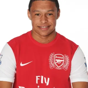 ST ALBANS, ENGLAND - AUGUST 8: (EDITORS NOTE: THESE ARSENAL FC IMAGES ARE NOT INCLUDED IN SUBSCRIPTION DEALS) Alex Oxlade-Chamberlain of Arsenal new signing at London Colney on August 8, 2011 in St Albans, England. (Photo by Stuart MacFarlane / Arsenal FC