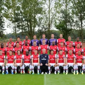 Arsenal Squad 2013/14 Print