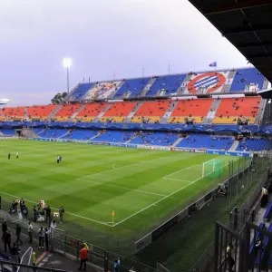 Stade de la Mosson: Montpellier v Arsenal, UEFA Champions League 2012-13 Stade de la Mosson: Montpellier v Arsenal, UEFA Champions League 2012-13