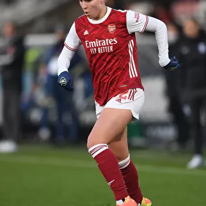 Steph Catley in Action: Arsenal Women vs Birmingham City Women, FA WSL Match (December 2020)