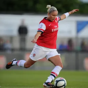 Steph Houghton in Action: Arsenal Ladies vs. Bristol Academy WFC, FA WSL (2012)