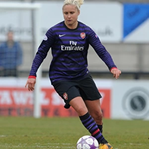 Steph Houghton (Arsenal Ladies). Arsenal Ladies 3: 1 ASD Torres. Womens UEFA Cup. 1 / 4 Final, 1st Leg