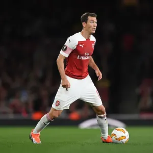 Stephan Lichtsteiner in Action: Arsenal vs Vorskla Poltava, UEFA Europa League 2018-19
