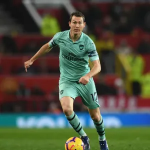 Stephan Lichtsteiner in Action: Premier League Clash between Manchester United and Arsenal (2018-19) Stephan Lichtsteiner in Action: Premier League Clash between Manchester United and Arsenal (2018-19)