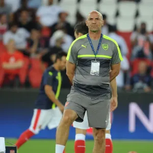 Steve Bould, Arsenal Assistant Manager: Pre-Match Focus at Paris Saint-Germain (2016-17 UEFA Champions League)