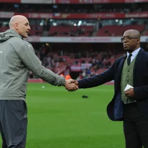 Steve Bould and Ian Wright Reunited: Arsenal's FA Cup Quarter-Final Showdown vs. Lincoln City Steve Bould and Ian Wright Reunited: Arsenal's FA Cup Quarter-Final Showdown vs. Lincoln City