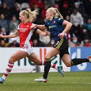Stina Blackstenius Scores Dramatic Goal: Arsenal Women vs Manchester United Women, FA Womens Super League 2021-22
