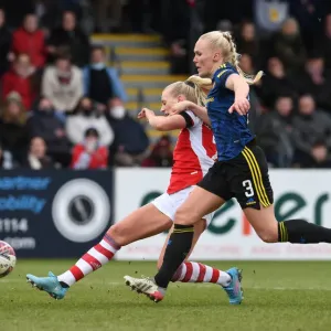 Stina Blackstenius Scores the Winning Goal: Arsenal Women Defeat Manchester United Women Stina Blackstenius Scores the Winning Goal: Arsenal Women Defeat Manchester United Women