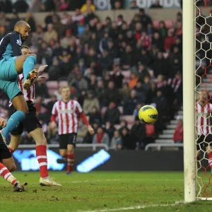 Season 2011-12 Framed Print Collection: Sunderland v Arsenal 2011-12